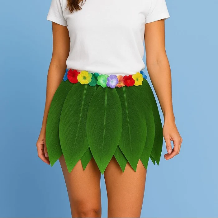 Rokje Hawaii bladeren