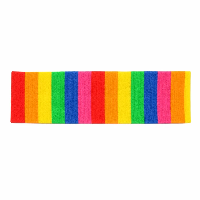 Haarband regenboog smal