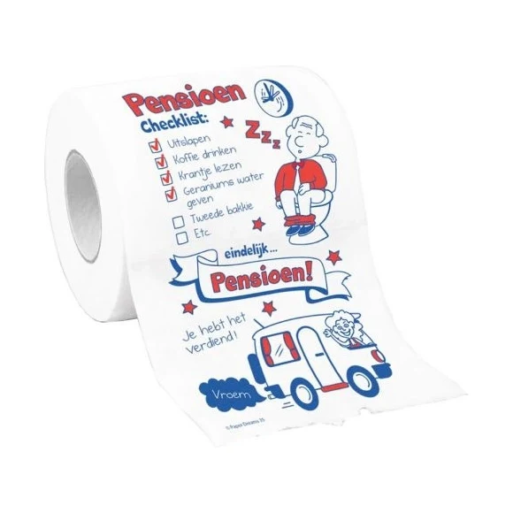Toiletpapier - Pensioen