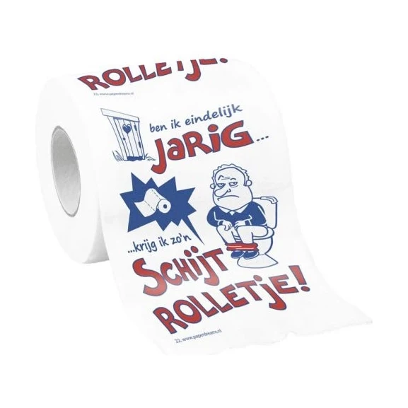 Toiletpapier - Schijtrolletje