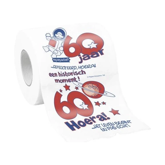 Toiletpapier - 60 jaar