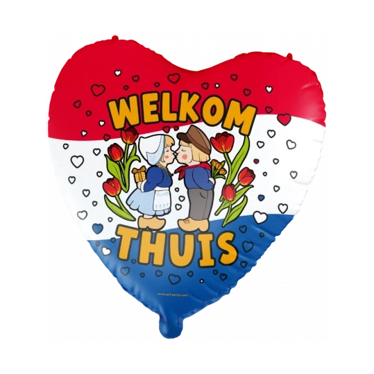 Folieballon Welkom Thuis Holland 60cm