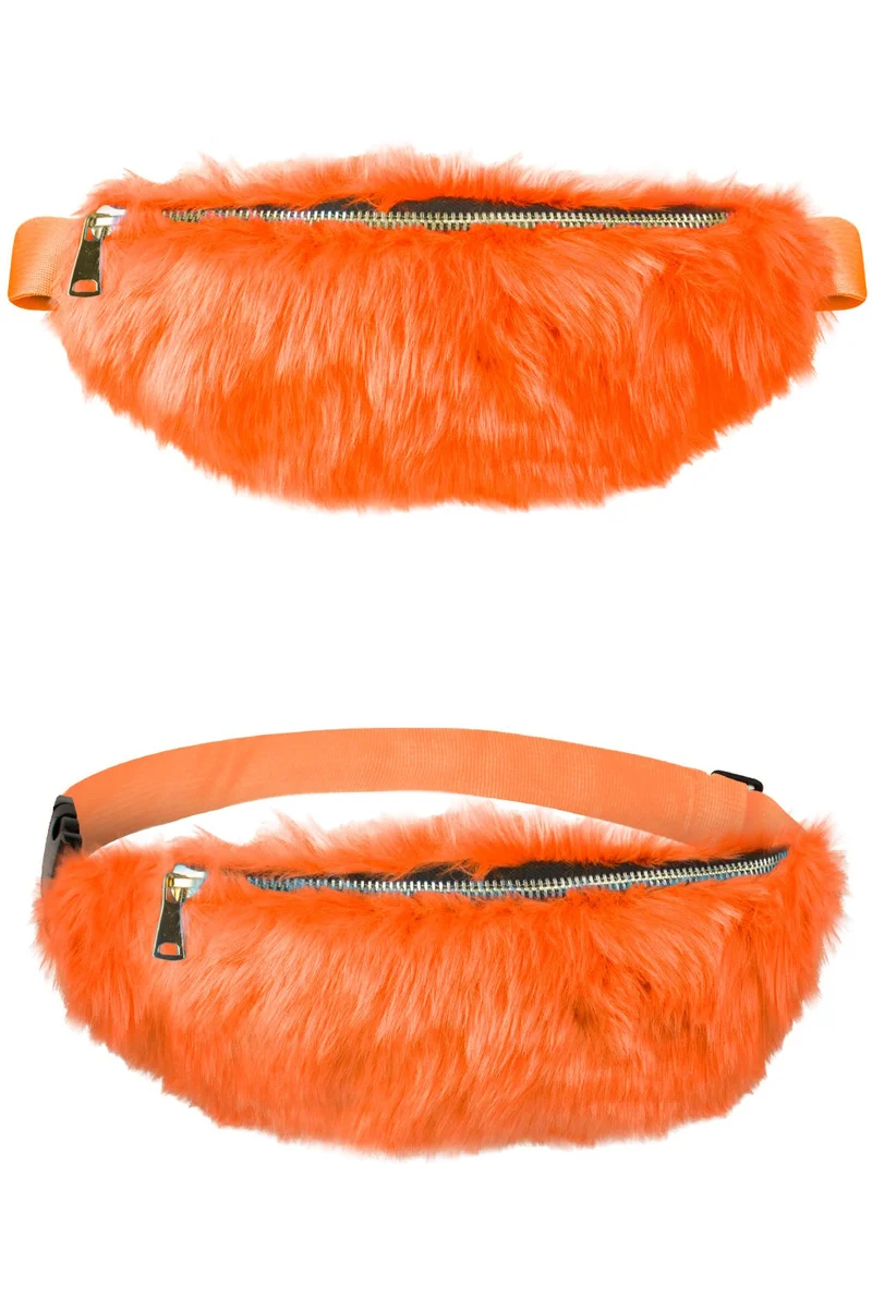 Heuptasje Oranje Pluche