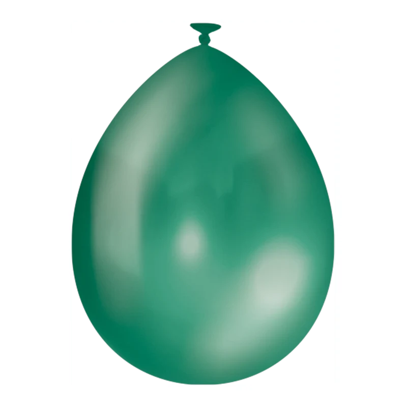 Metallic Groene ballonnen 50 stuks 30cm