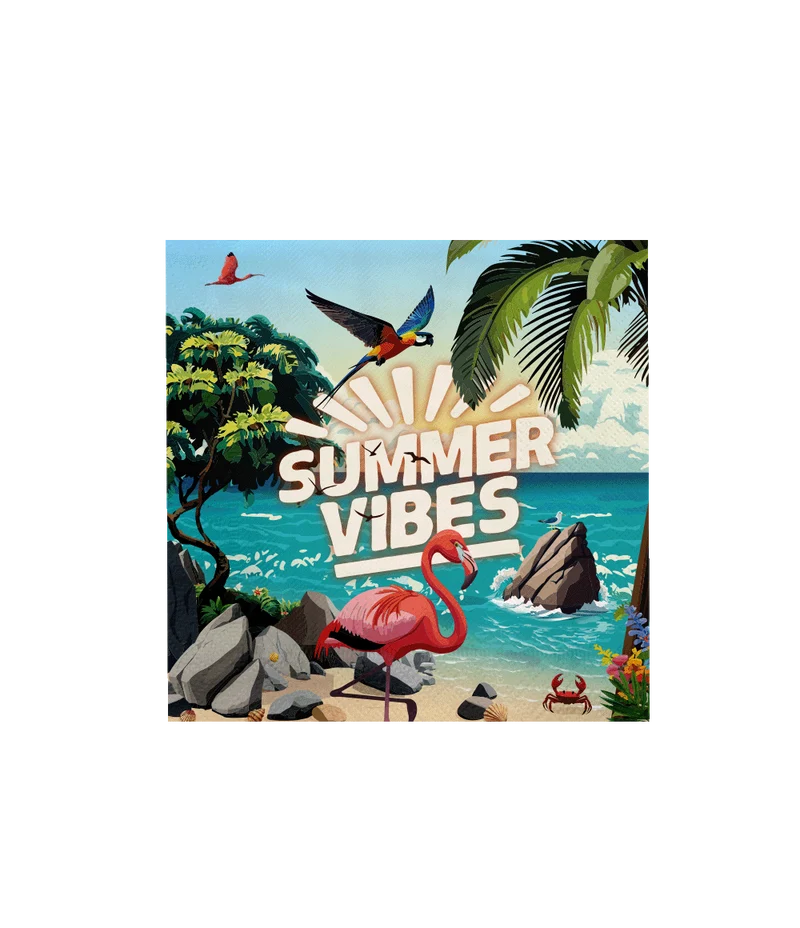 Servetten Hawaii Summer Vibes (16st)