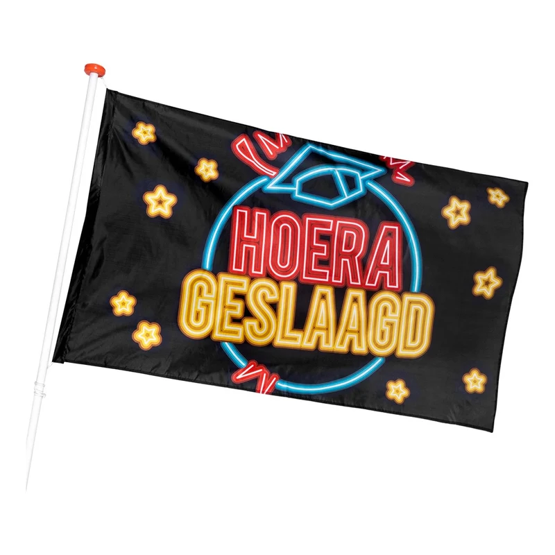 Hoera Geslaagd Vlag