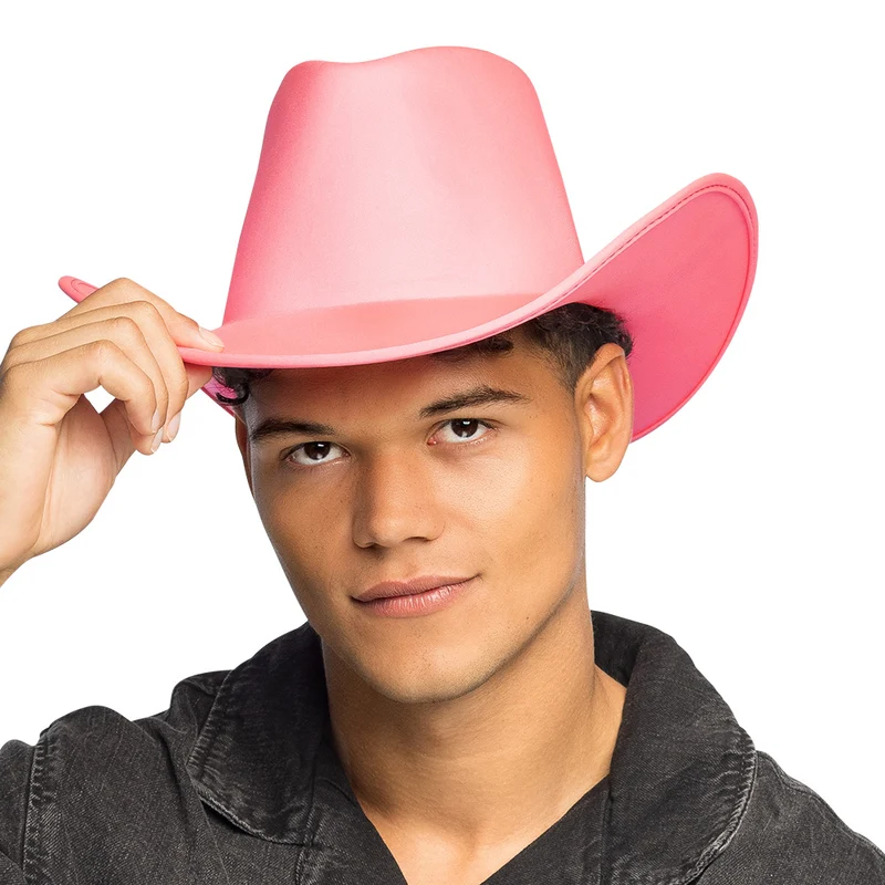 Hoed cowboy Blaze neonroze
