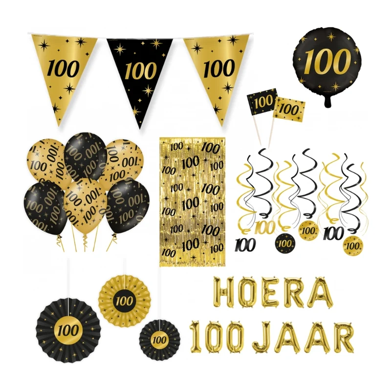 100 jaar Classy Versiering pakket - XL2