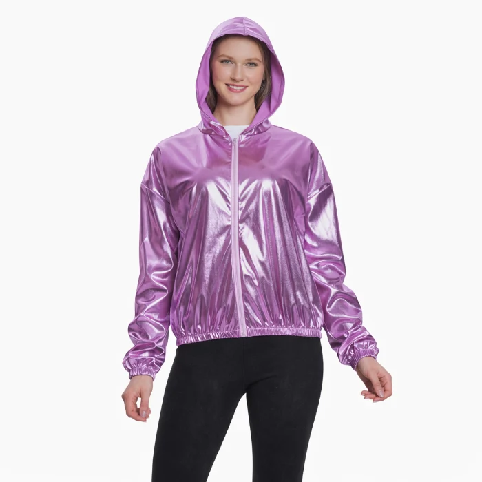 Jasje metallic roze M/L