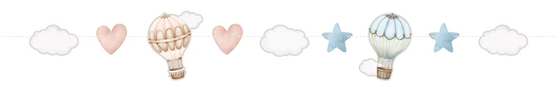 Figurenslinger Baby Balloons Gender Reveal Classic