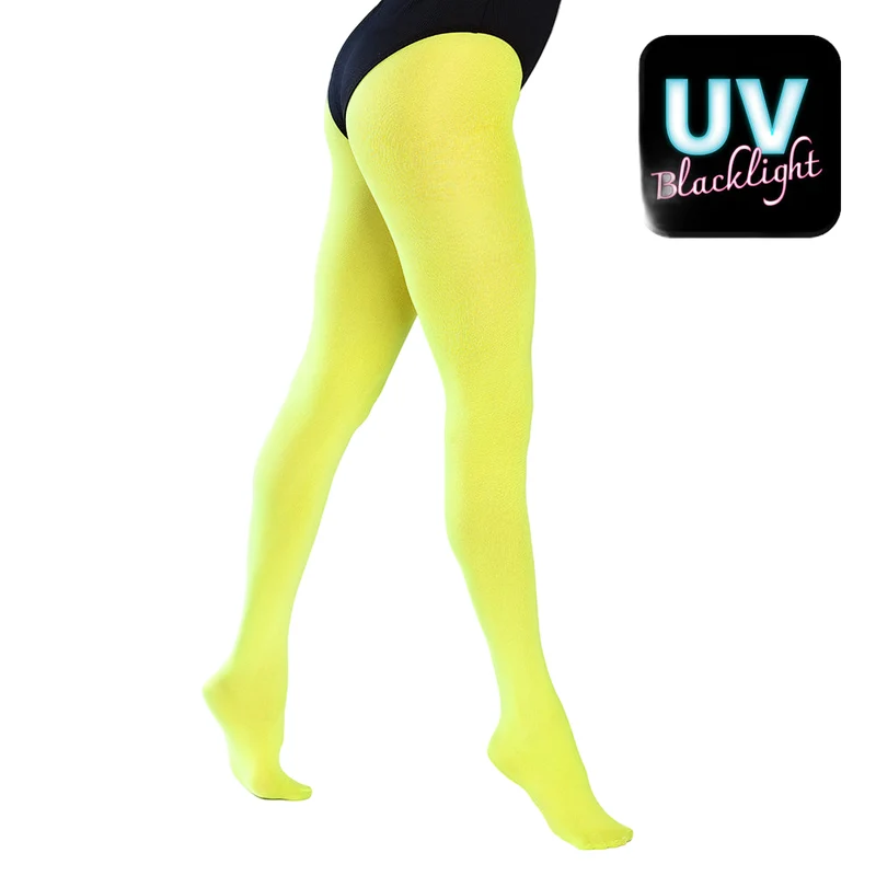 Panty Opaque neongeel