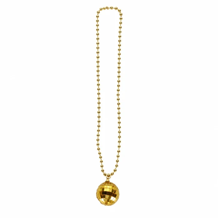 Ketting discobal goud