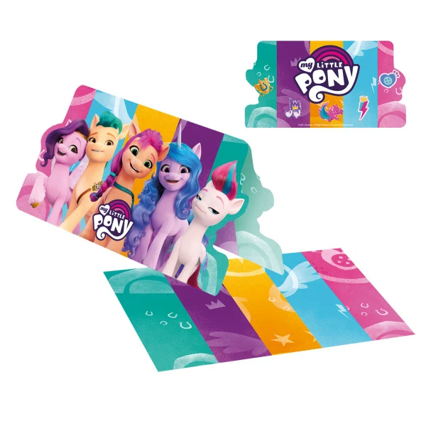 Uitnodigingen Met Enveloppe My Little Pony (8st)