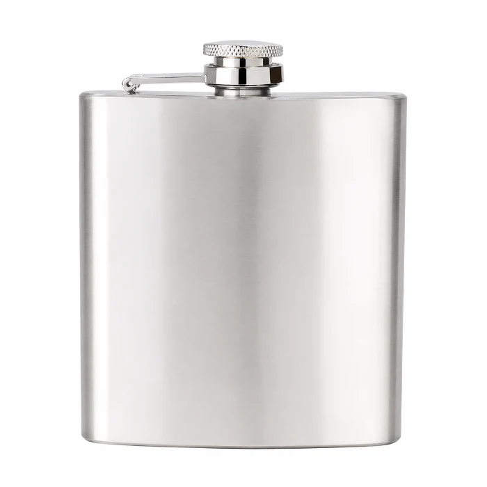 Heupfles classic zilver 175ml