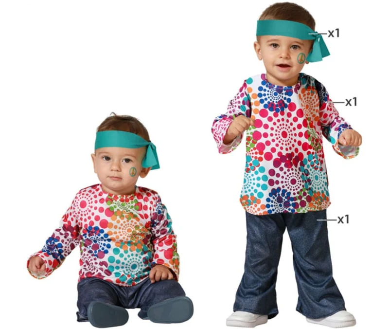 Baby Peuter Hippiepakje Atlas
