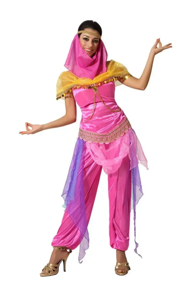 Arabische Prinses Kostuum Pink Dames