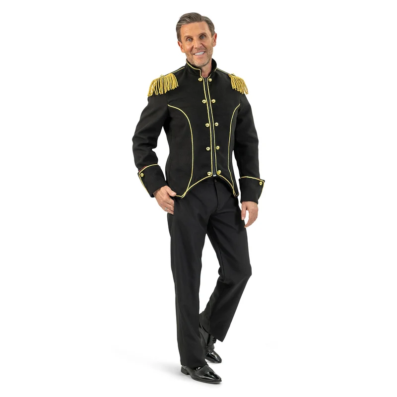Slipjas zwart/goud heren Niko