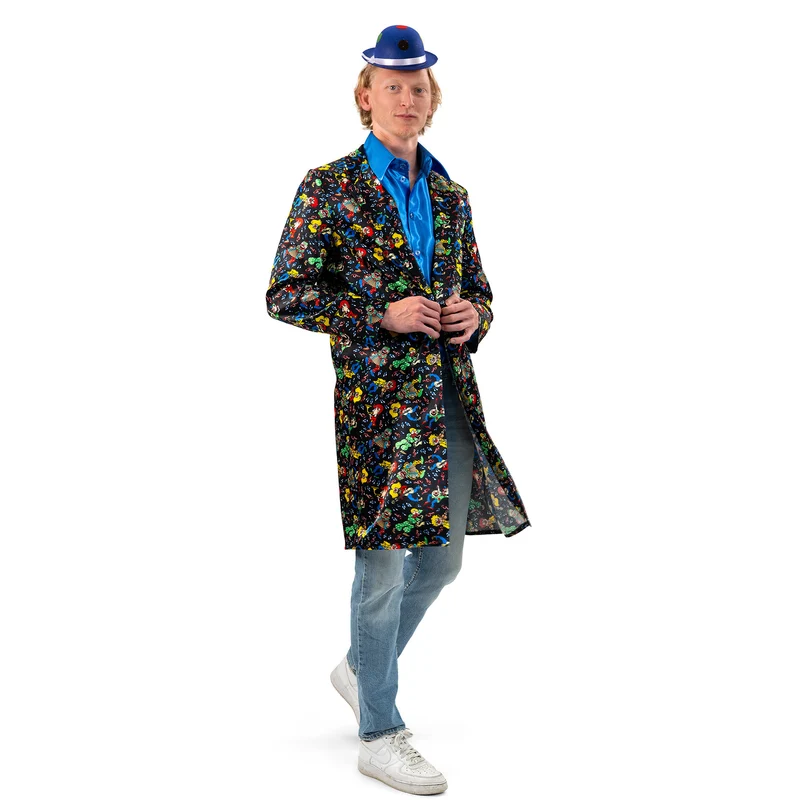 Jas met clowntjes heren