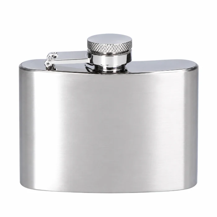Heupfles classic zilver 90ml