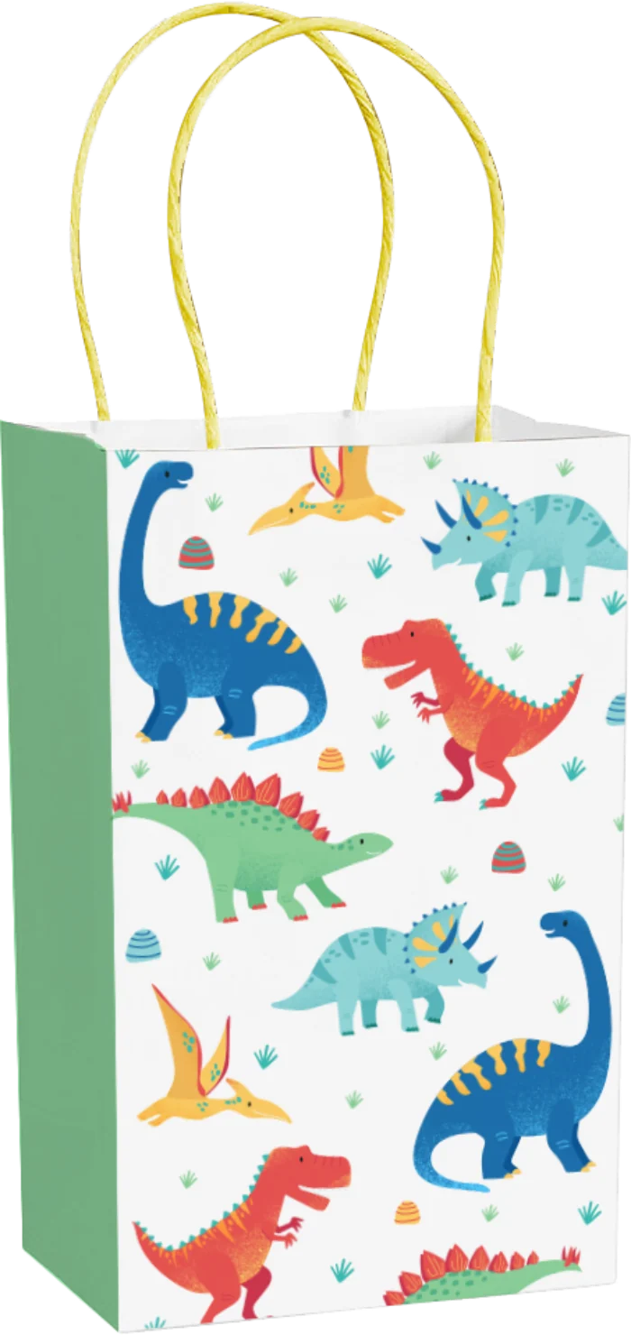 Cadeautasjes - 4 stuks - Dino