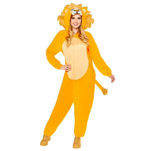 Onesie Leeuw Met Capuchon Volwassenen Lionel