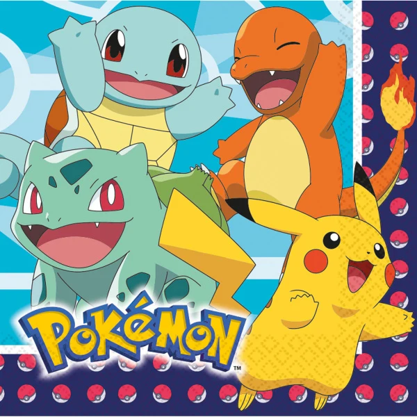 Pokemon Servetten (16st)