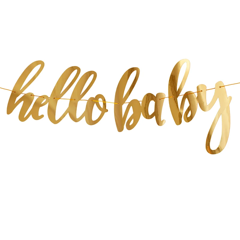 Slinger "Hello Baby" 360cm goud