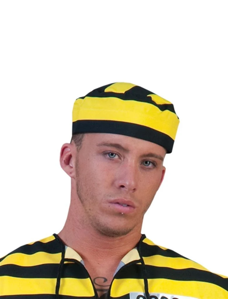 Boevenmuts volwassenen geel zwart