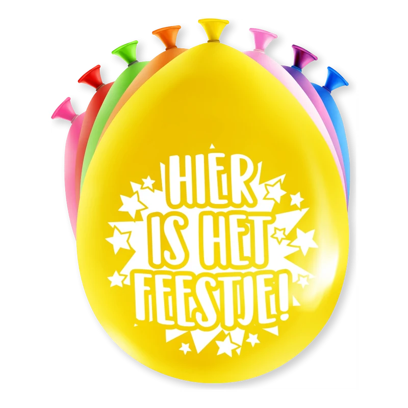 Feest Ballonnen - Hier is 't feest