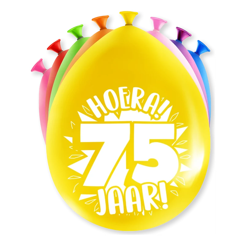 Feest Ballonnen - 75 jaar