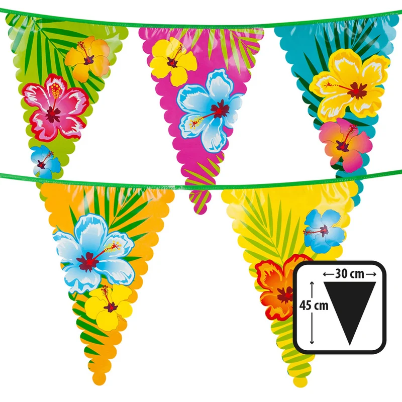 PE reuzenvlaggenlijn Hibiscus