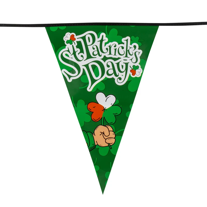 PE reuzenvlaggenlijn 'St. Patrick's Day'
