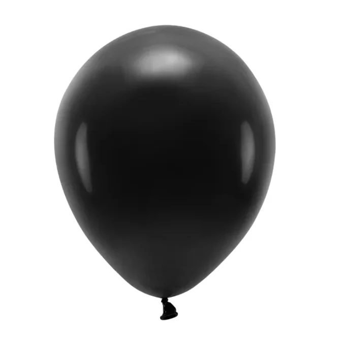 Ballonnen Pastel Zwart Premium Organic 30cm (10st)