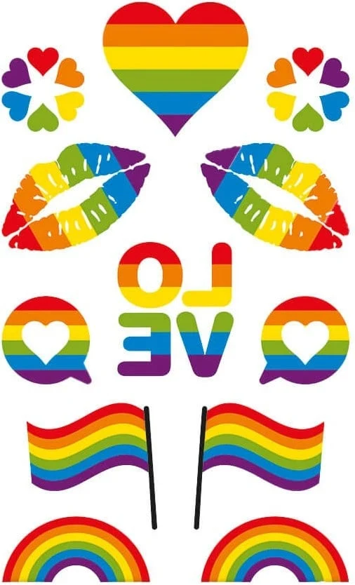 Plaktattoos Pride (12st)