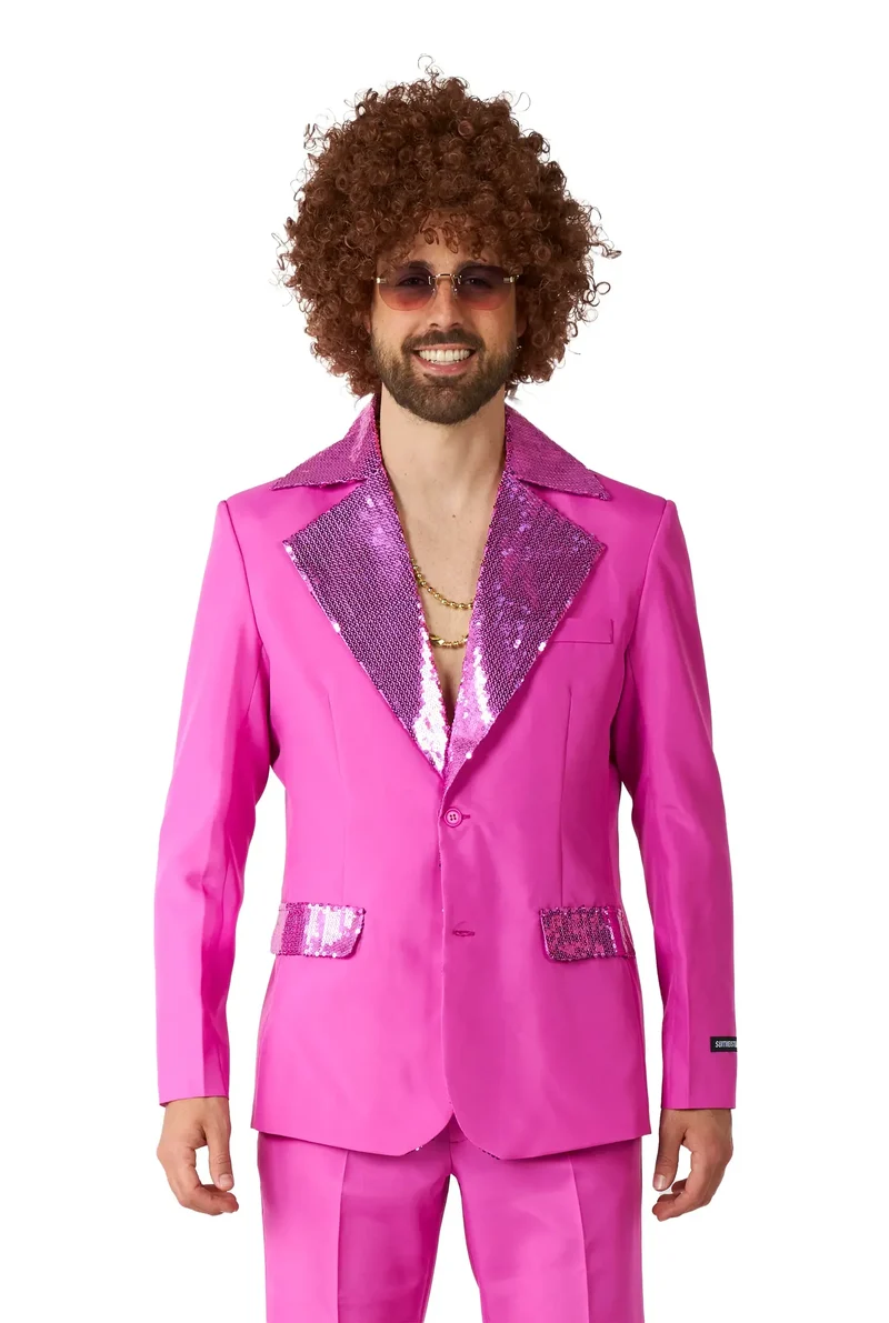 Suitmeister Maatpak Disco Roze Heren