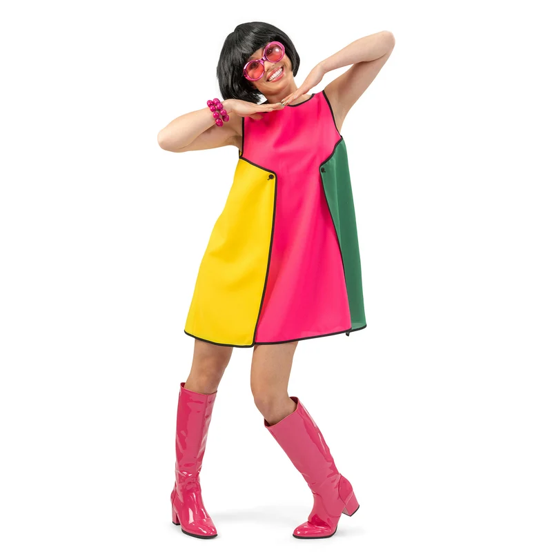 50's jurkje Color block