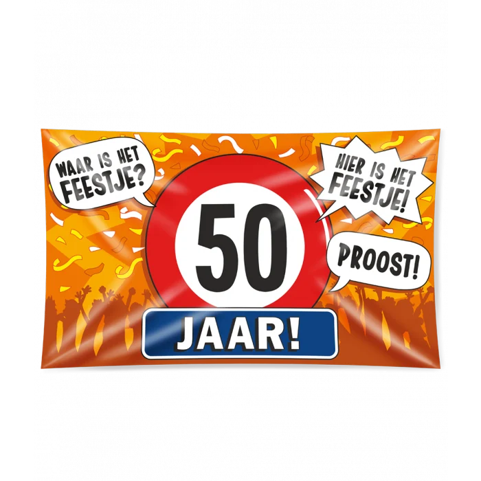 Gevelvlag 50 Jaar XXL