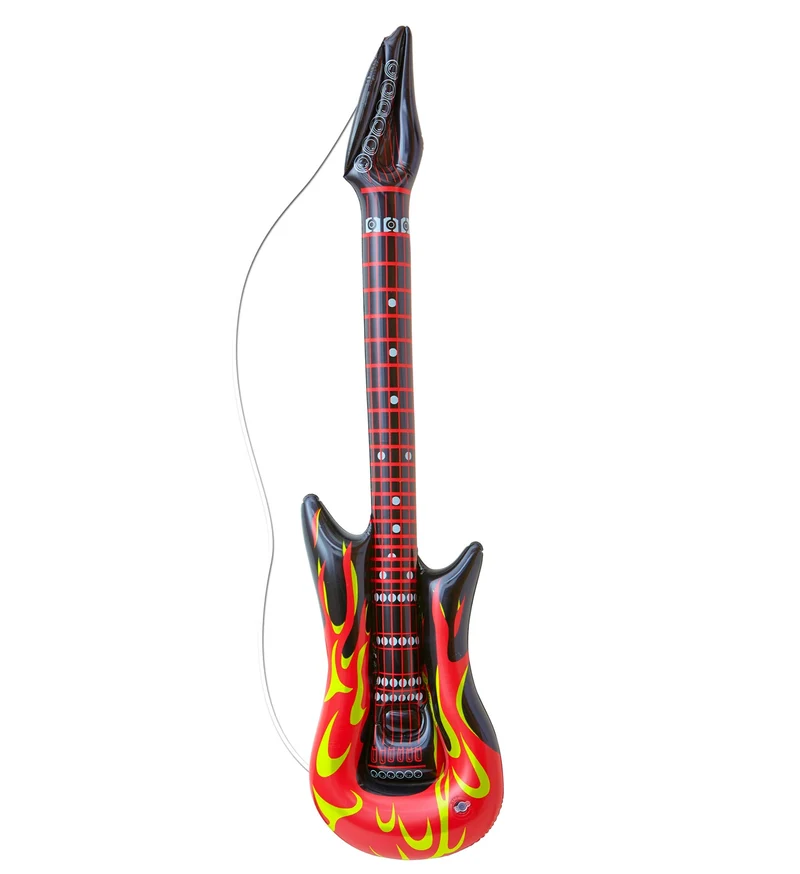 Opblaasbare rockstar gitaar