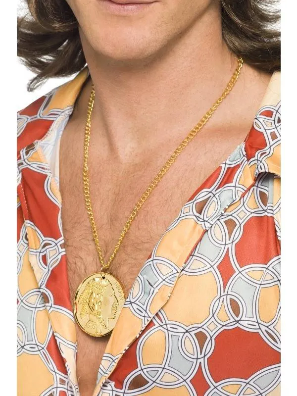 Gouden 70's ketting