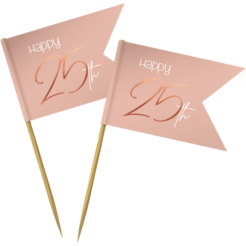 Prikkers 25 Jaar Elegant Blush (36st)