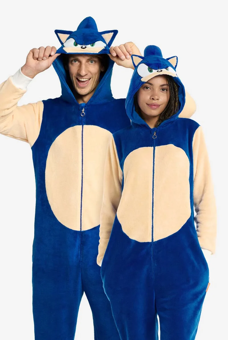 Onesie Sonic the Hedgehog™ Volwassenen