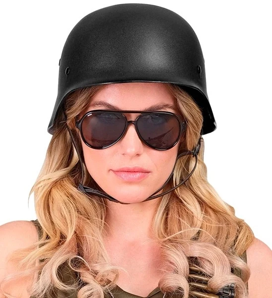 Helm militair zwart Isa