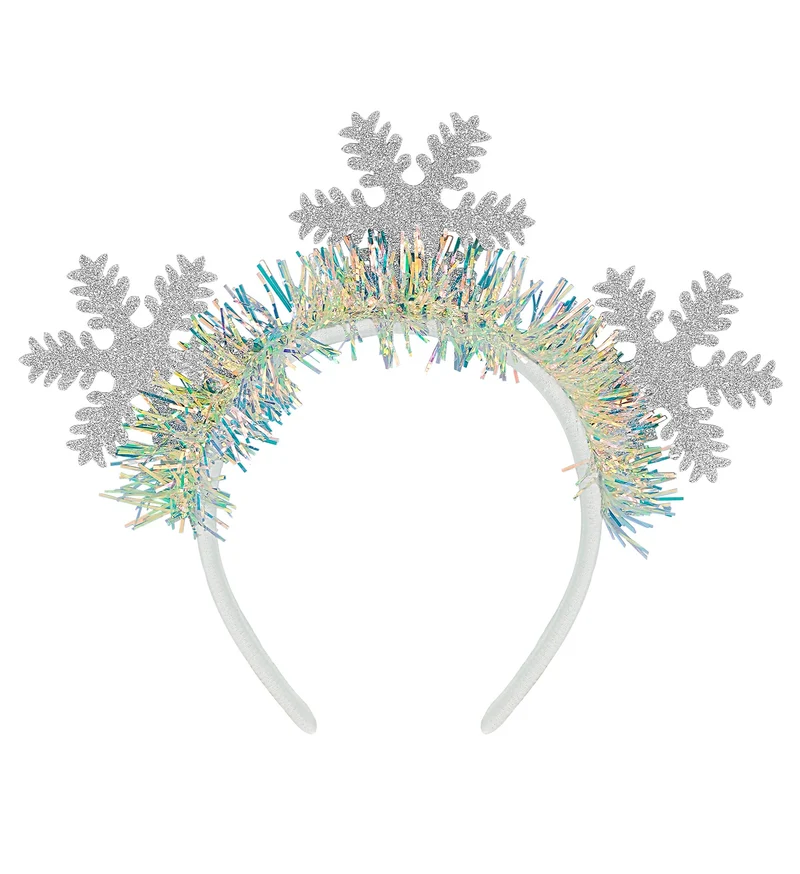 Hoofdband sneeuwvlokken glitter Bram