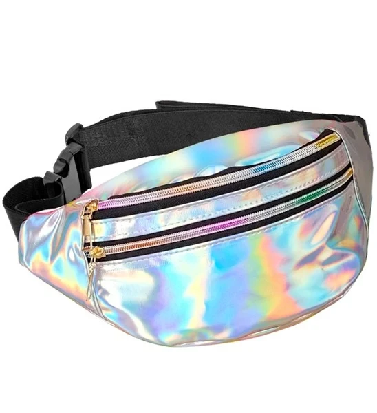 Heuptas zilver holografisch Eva