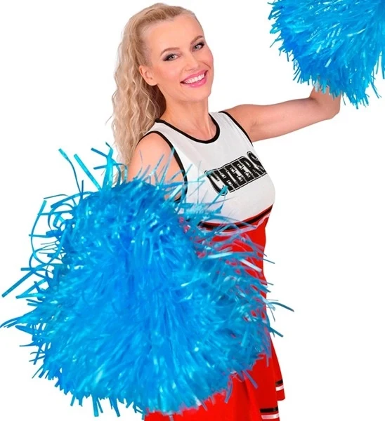 Pom pom blauw Niels