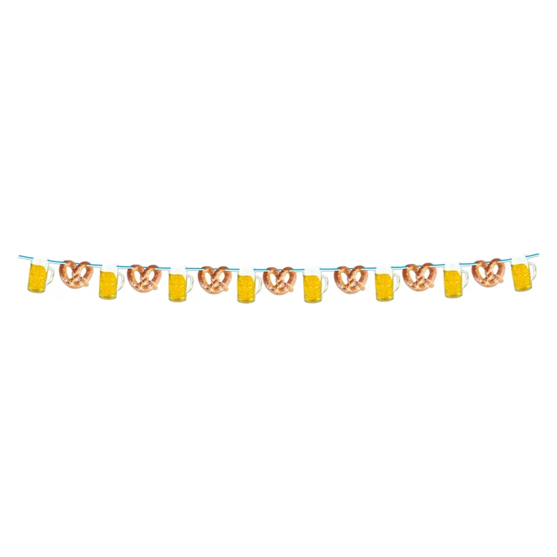 Bierpullen & Pretzels slinger oktoberfest 10 meter