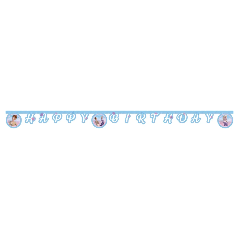 Frozen 2 Wind Spirit papieren Happy Birthday Slinger 230cm