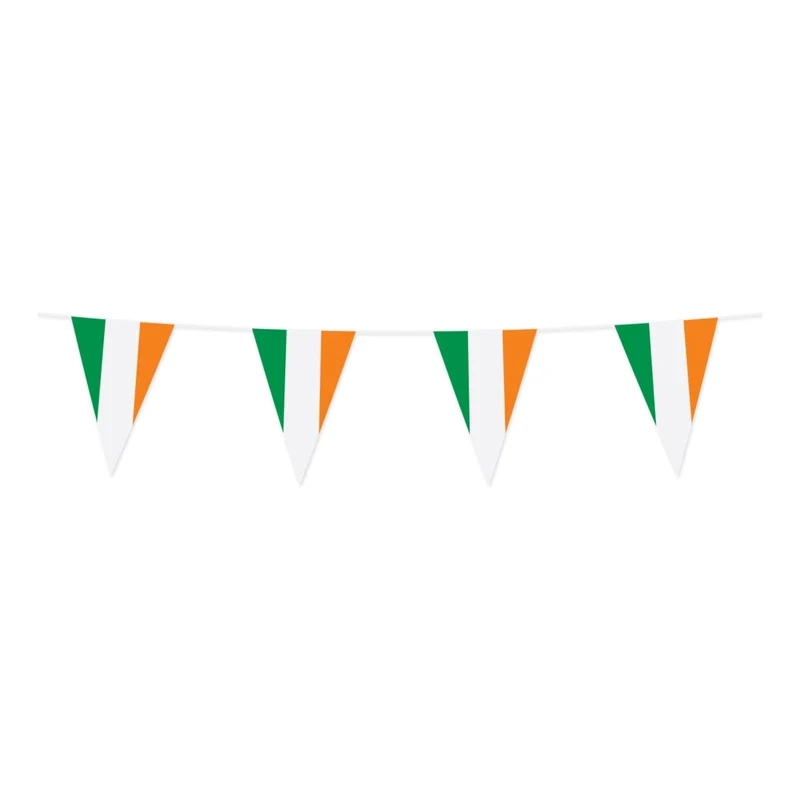 Vlaggetjes slinger Ierland - 10 meter