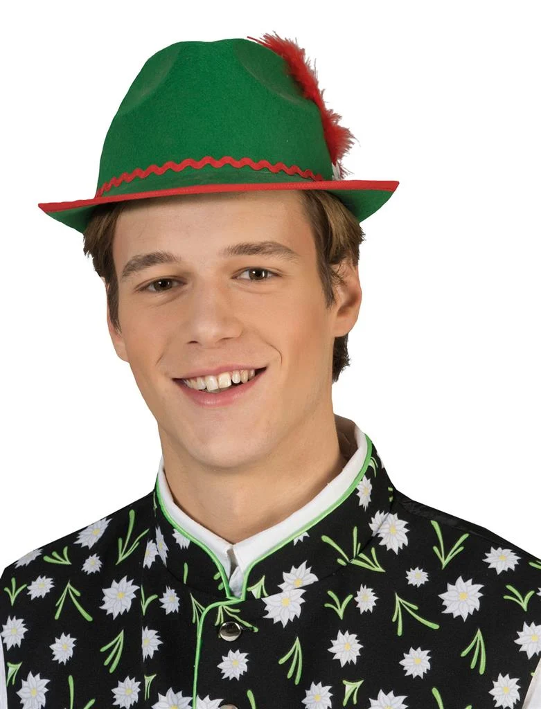 Tiroler hoedje groen goedkoop