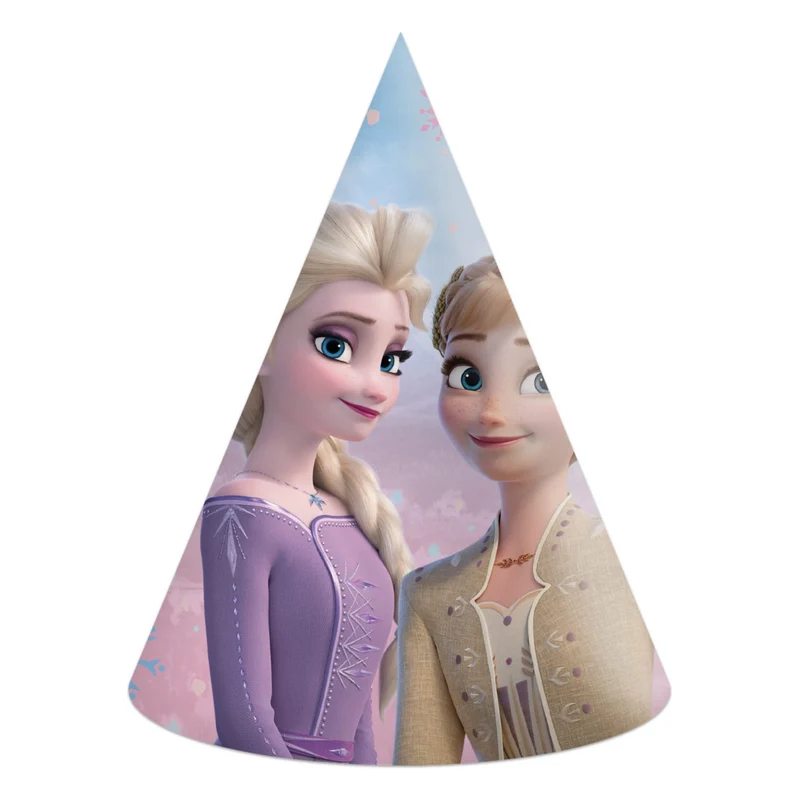 Frozen 2 Wind Spirit feesthoedjes - set van 6